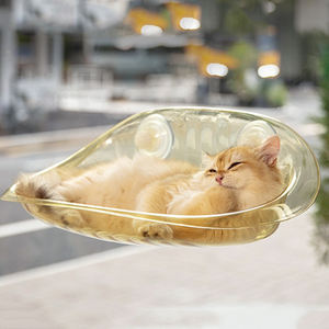 Hamac <span class=keywords><strong>suspendu</strong></span> pour chat Ventouse d'été en verre suspendue fenêtre pour chat <span class=keywords><strong>soleil</strong></span> escalade nid <span class=keywords><strong>de</strong></span> chat - Product Image 5