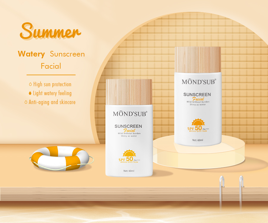 Фирменная торговая марка, оптовая продажа, корейский органический Блестящий солнцезащитный крем премиум класса для веганов, SPF 50 30, крем для лица, лосьон, роскошный крем для лица и тела