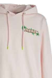 Sélection attentive Sweat à capuche en coton rose bébé Barrow de créateur Sweat à capuche côtelé aux poignets et au bas avec cordon de serrage - Product Image 3