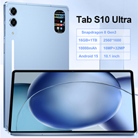 Nouvelle Arrivée 2026 : Tablette Éducative Intelligente 5G 10,1 Pouces Tab S10 Ultra 16 Go+1 To, Processeur Deca Core, Android 15, Batterie Grande Capacité 10000 mAh
