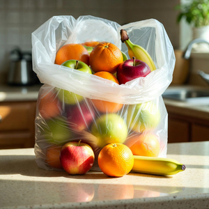 Biologisch Abbaubare Obst- und Gemüsebeutel Großpackung Kompostierbare Beutel 600 Stück AS5810 EN13432 Kompostierbare Taschen OEM ODM Ecopro - Product Image 1