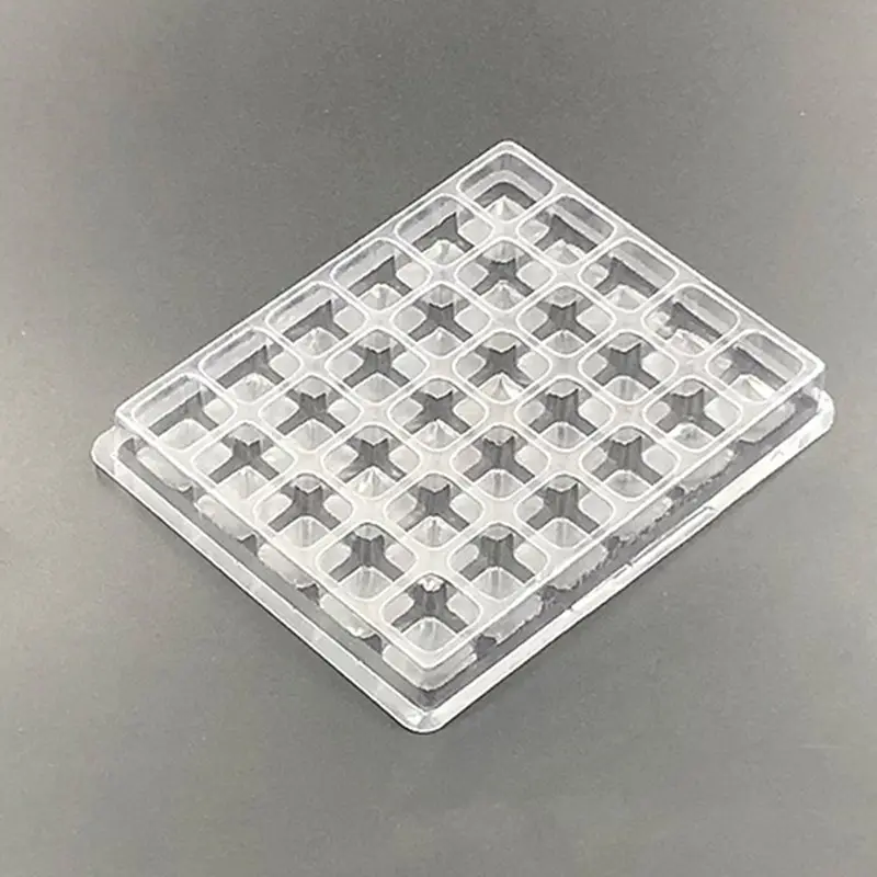 カスタム透明プラスチックPVC PETチョコレートブリスタートレイ