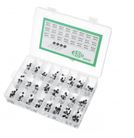 ODM New PENPOS 24 Jenis Transistor Silikon In-Line NPN / PNP Paket Kit Aneka Komponen 2N2222