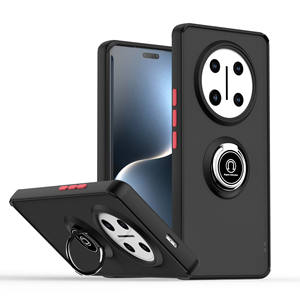 Fundas de teléfono translúcidas para <span class=keywords><strong>Huawei</strong></span> Nova 13 5G para <span class=keywords><strong>Huawei</strong></span> P60 P50 soporte de anillo de bolsillo protección contra caídas funda de teléfono <span class=keywords><strong>mate</strong></span> a prueba de golpes - Product Image 4