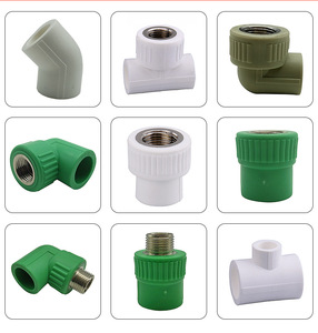 Nhà máy trực tiếp DIN hệ thống ống nước Vật liệu bề mặt nhẵn PPR phụ kiện đường ống - Product Image 5
