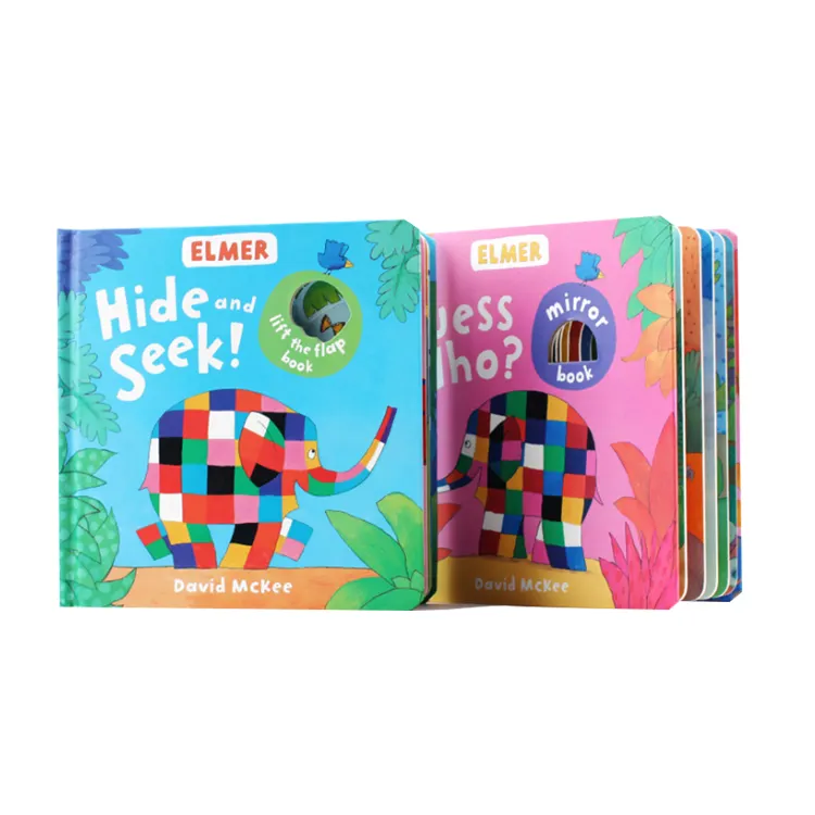 Детская цветная печатная доска для детских книг для чтения