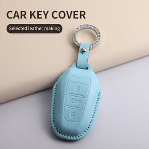 Coque de protection pour clé de voiture <span class=keywords><strong>Peugeot</strong></span> 508l 408 <span class=keywords><strong>5008</strong></span> 408x 4008, durable, anti-rayures, accessoires décoratifs - Product Image 4