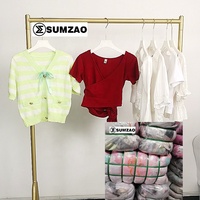 Paca de Ropa Japonesa de Segunda Mano, Pacas de Ropa Usada Importada, Paca de Blusas Usadas para Mujer