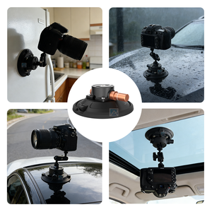 Ventosa de Sucção Forte, Capa de Nylon, Almofada de Borracha, Bomba Manual Incluída - Product Image 5