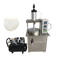 Tortilla Manual Roti Making Machine Suppliers Mexican Tortilla Make Machine with Baking Big Tortilla Making Machine