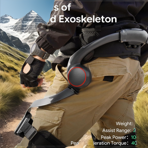 Exosquelette robotique portable Sinodiving pour la mobilité quotidienne, la randonnée et les sports de plein air, ultra léger 2 kg, économiseur d'effort - Product Image 2