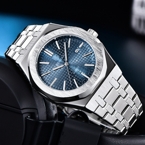 Relojes de Lujo para Hombre con Movimiento de Cuarzo, Relojes de Negocios con Fecha Automática, Reloj con Movimiento Japonés, Cronógrafo para Hombre, Reloj Hombre - Product Image 3