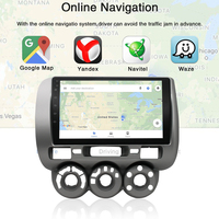Autoradio Android pour Honda Fit Jazz City 2002 - 2007 stéréo Carplay lecteur vidéo multimédia Navigation GPS 2Din lecteur DVD