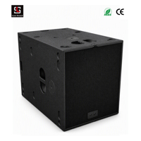 Lase ses 18 inç LSB18 profesyonel ses güç dj ses sistemi için subwoofer sahne bas hoparlör kapalı açık performans