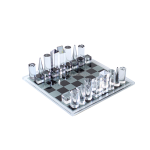 <span class=keywords><strong>Jeu</strong></span> <span class=keywords><strong>d</strong></span>'échecs et de dames <span class=keywords><strong>en</strong></span> cristal de lucite, <span class=keywords><strong>jeu</strong></span> <span class=keywords><strong>d</strong></span>'échecs <span class=keywords><strong>en</strong></span> <span class=keywords><strong>verre</strong></span> noir et transparent, plateau <span class=keywords><strong>d</strong></span>'échecs portable - Product Image 3