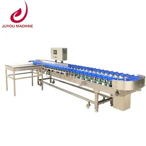 cheap portable belt type product foxnuts berry macadamia onion grading cherry tomato size weighing sorting machine
