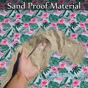 Su misura In Cotone Rotonda Piazza Asciugamani Asciugamani Da Spiaggia di Sabbia Meno Stuoie Resistente Allo Strappo <span class=keywords><strong>Impermeabile</strong></span> Portatile// - Product Image 5