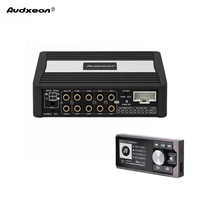Processeur audio DSP professionnel 8 canaux pour voiture avec lecteur, amplificateur de puissance 4 canaux 80W, classe AB d'usine, égaliseur 31 bandes Audxeon