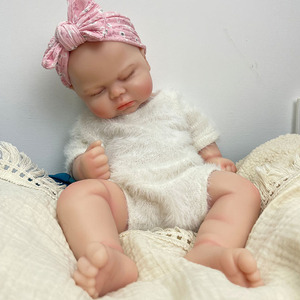 Muñeca Reborn de Silicona Realista al por Mayor, para Confort Emocional y Sanación, Recién Nacido Real, Boca Abierta, 18 Pulgadas, Pickle Muneca para Compañía - Product Image 6
