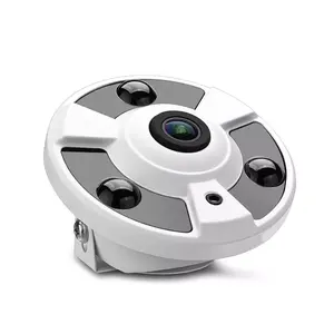 מתכת 2MP H.265 פנורמי Fisheye 8MP POE IP מצלמה רשת טלוויזיה במעגל סגור אבטחת מעקב 360 תואר IPC מצלמת 5MP עם מיקרופון