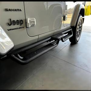 Estribos Laterales Estilo OEM para Jeep Wrangler JK JL 4 Puertas Gladiator JT Rubicon Sahara Pickup en Stock con Descuento - Product Image 5