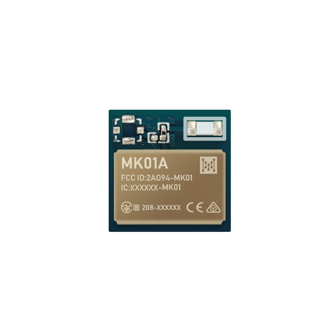 Smallest MOKOSMART MK01 NRF52832 4.2 Low Energy Module with 512kB Flash/64kB RAM Ceramic Antenna for Smart Home Devices