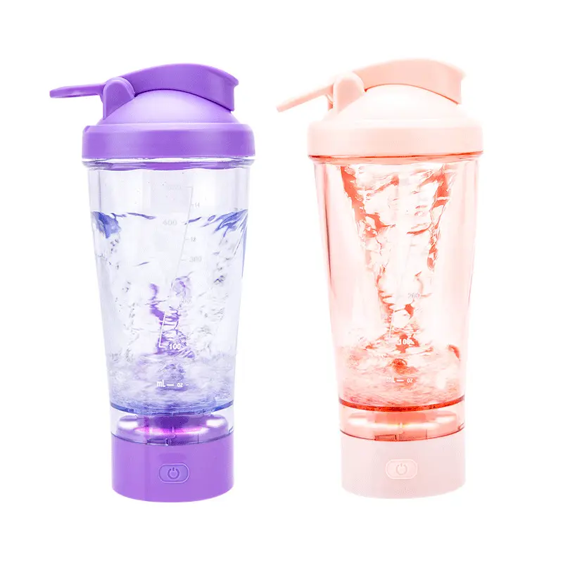 Hot Sales Usb Oplaadbare Elektrische Sport Mixing Shaker Flessen 600Ml Gym Voor Proteïne Shakes