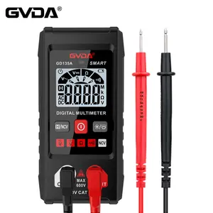 มัลติมิเตอร์ขนาดเล็ก GVDA GD135A สำหรับช่างไฟฟ้า ซ่อมแซมอเนกประสงค์ ป้องกันการลัดวงจร ดิจิตอล ระดับความปลอดภัย CAT II 600V - Product Image 2
