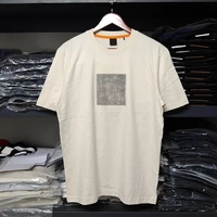 Camiseta de Hombre 2026, Talla Europea, Estilo Retro, Elástica, Suave y Cómoda, Cuello Redondo Clásico, Tejido de Algodón Premium
