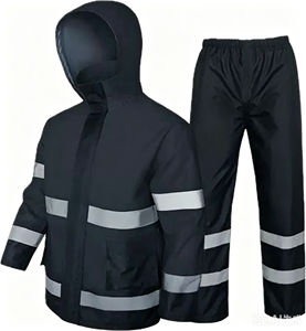 Impermeable Universal Casual, Traje de <span class=keywords><strong>Lluvia</strong></span> Resistente de Oxford 300D con PU, <span class=keywords><strong>para</strong></span> Motociclismo, Pesca y Actividades al Aire Libre - Product Image 3