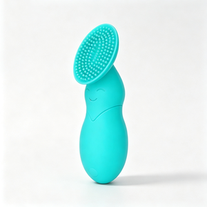 Mini Vibrador Clitoral para Mujeres, Juguete de Masaje de Silicona Suave con Cabeza Texturizada en Colores Rosa, Amarillo, Azul y Morado - Product Image 2