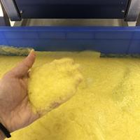 Industriële mango schil- en snijmachine voor de verwerking van mango en papaya