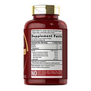 Huile de krill naturelle pour adultes, <span class=keywords><strong>best</strong></span>-seller, gélules molles, renforce l'immunité, 2 gélules par jour, complément alimentaire pour la santé cardiaque - Product Image 4