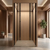 Ascenseur résidentiel sans engrenages en acier inoxydable 220V G12/G15 à commande intelligente 700-800kg pour villa et maison individuelle
