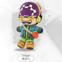 100% Original EAKI ONE PIECED Fighting Dream Journey Porte-clés en peluche Boîte mystère Pendentif en peluche Eaki Anime pour décoration