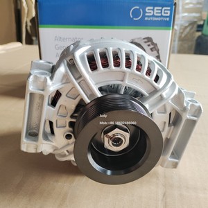 Para Scania R450 R580 R560 genuino OE nuevo <span class=keywords><strong>alternador</strong></span> de coche 0124655007 0124655026 01888010 1475569 1504314 1777299 570884 para SEG - Product Image 2
