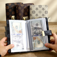 Carnet d'agenda d'épargne personnalisé à couverture rigide en cuir durable avec serrure à combinaison