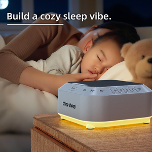 Reproductor <span class=keywords><strong>de</strong></span> audio inalámbrico portátil RGB Música para dormir Ruido blanco Sonidos relajantes que incluyen Rain Thunder Baby Sleep Meditation Night - Product Image 5