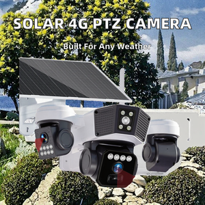 9MP 3-Lens 4G Wireless Solar Powered CMOS PTZ Camera O-KAM Pro 4K Outdoor Survellance Security with Cloud Storage - Product Image 2