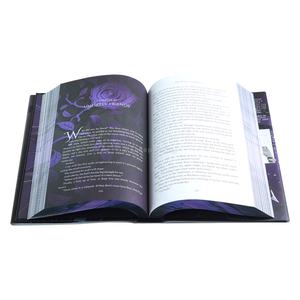 Servizio di stampa di libri in cina pagina bianca con testo con copertina rigida libro in edizione speciale con bordi UV e spruzzati - Product Image 5