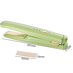 Piastra per capelli ricaricabile USB portatile Mini Wireless con rivestimento in ceramica - Product Image 5