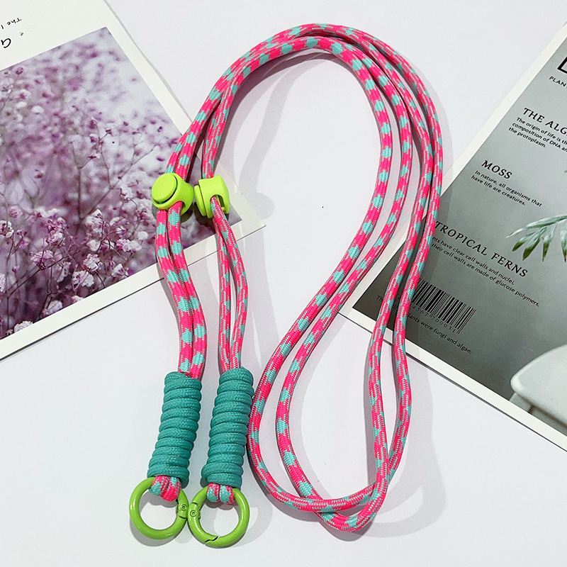 vert + rayures rouge pêche