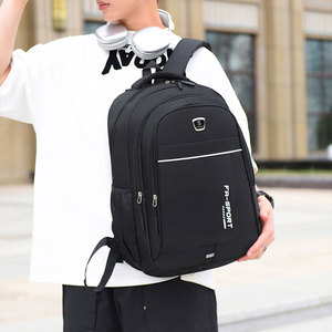 Custom Durable Casual Lightweight Computer Black Waterproof Mochilas Rucksack <b>16</b> <b>Inch</b> <b>Bag</b> Smart <b>Laptop</b> Backpack for Men - Product Image 5