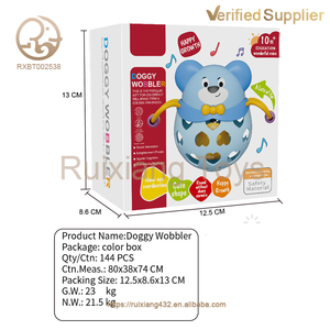 Sonajero Montessori de plástico suave para bebés, lindos animales coloridos, juguetes para morder dientes, juguetes educativos de música seguros para niños - Product Image 5