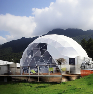 Moderna Carpa Domo de PVC Blanca Transparente para Observación de Estrellas, Casa Geodésica Transparente para Fiestas en el Patio Trasero, Fácil Instalación y Almacenamiento - Product Image 2