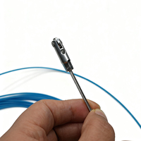 Tire-câble en acier inoxydable 4mm*10m avec gaine plastique, ruban de tirage pour câbles électriques