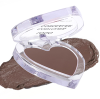 En gros Correcteur de teint crème contour en forme de cœur, couvrance totale, pour carnations moyennes à foncées