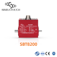 Transduser Torsi Dinamis SIMBATOUCH Repeatabilitas Tinggi Akurasi 0,2% Kapasitas Beban Berlebih 150% Sensor Torsi Berbahan Aluminium Analog