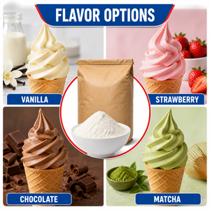<span class=keywords><strong>Polvere</strong></span> per Gelato Soft 25kg, Uso Domestico e Commerciale, Vari Gusti, per Chioschi e Produzione Fai-da-Te, Vendita Diretta dalla Fabbrica, Professionale, Scadenza 18 Mesi - Product Image 4