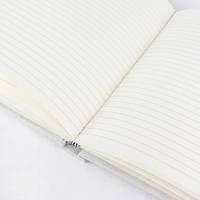 Carnets à couverture rigide en tissu A5 personnalisés, carnets en lin A4, carnets en tissu A6 avec reliure cousue, collection de carnets de qualité supérieure